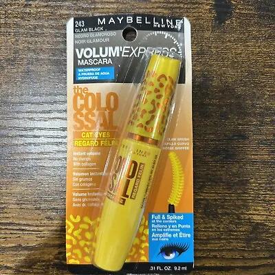 Maybelline New York Volum' Express The Colossal Waterproof Mascara  - Glam Black • $6.45