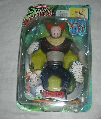 2001 Manley Toy Quest Stretch'em X Ross Check Character Toy Figure Series X1-21 • $28.99