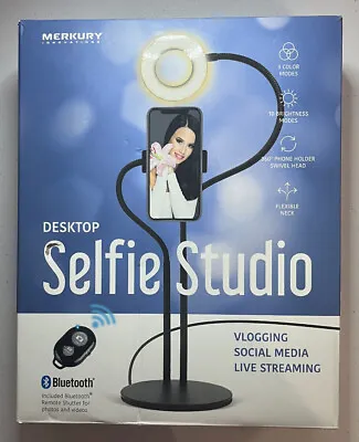 Merkury Innovations Desktop Selfie Studio - USB Powered - FAST FREE SHIPPING • $18.99