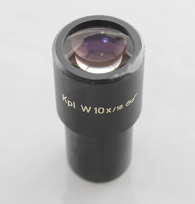 Zeiss Kpl W 10x 18 Eyepiece Microscope • $14.99