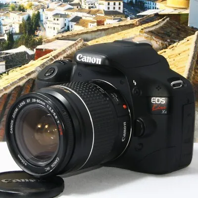 Canon EOS Rebel T2i/550D/Kiss X4 18.0MP 28-80mm Lens [Exc W/SD Card [982] • $485.83