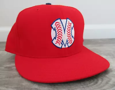 Martinsville Phillies Vintage New Era Fitted Hat Sz 7 1/2 MiLB Minor League USA • $105