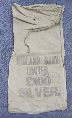 Midland Bank Ltd Cloth Coin Bag  • £5.50