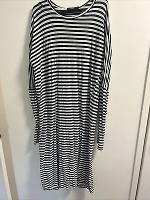 Bassike Striped Dress Size Small • $25