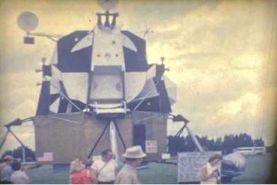 $10 • Buy 1970s 1971 SPACE CENTER Florida Vacation Stop + 8mm Amateur Home Movie