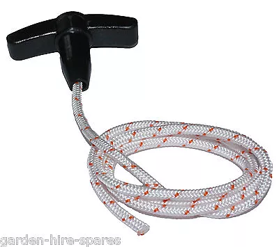 Starter Pull Handle C/W 1 Metre Starter Rope Cord Fits Suffolk Qualcast • £5.05