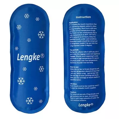 Cooler Diabetic Pocket Cold Gel Pill Protector Ice Pack Insulin Cooling Bag • £5.22