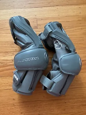 Maverik Rome RX3 Lacrosse Arm Guards/Arm Pads Size L Grey 11.5  Coverage (used) • $35