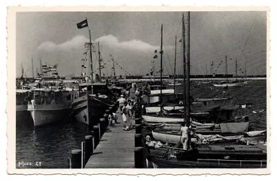 PC6 MS Mississippi Gulfport Boats At Anchor Dock Harrison County Postcard • $4.99