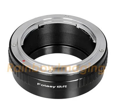 KONICA AR Lens To Sony E-Mount A6000 A5100 A5000 A3500 A3000 NEX5T A7c Adapter  • $11.93
