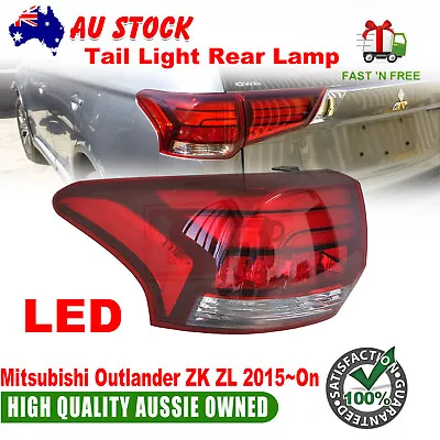 $137.01 • Buy Left LHS Tail Light Back Lamp (LED) For Mitsubishi Outlander ZJ ZK ZL 2015-On