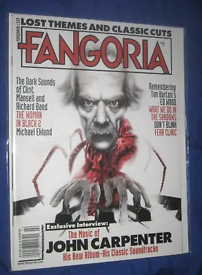 FANGORIA # 339    John Carpenter  .   HORROR / MORE !     HIGH GRADE • $14.99