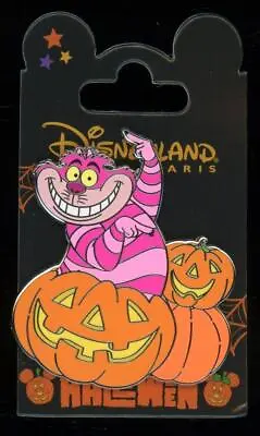 £22.34 • Buy DLRP DLP Paris Halloween Pumpkin Cheshire Cat Disney Pin