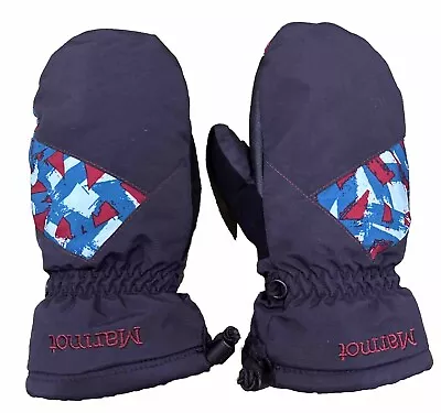 Marmot Mittens Gloves Kids XL Black Red Blue Skiing Snowboarding Snow Warm • $19.99