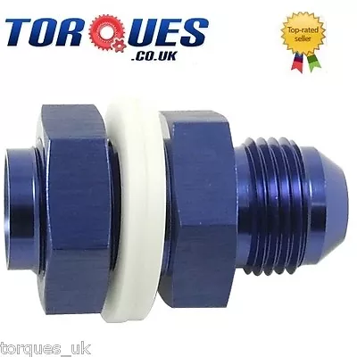 £8.49 • Buy AN -6 6AN AN6 Fuel Cell / Tank Adapter Bulkhead Fitting