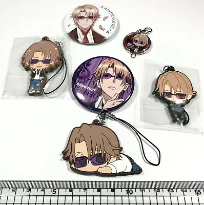 K Project Anime Kusanagi Izumo Homura 6 Item Can Badge Rubber Strap Acryl Lot T1 • $14.88