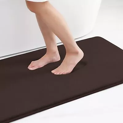 Memory Foam Bath Mat Extra Soft Absorbent Bathroom Rugs Non Slip Bath Rug Run... • $44.83