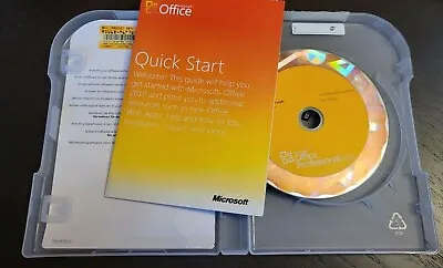 Microsoft Office Professional 2010 Software For Windows PC Word Excel Access • $64.99