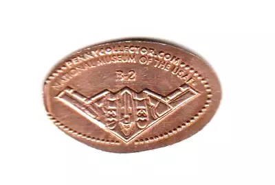 Elongated Penny  National Museum Of The USAF-B2  Wright-Patterson AFB OH COPPER • $2.50