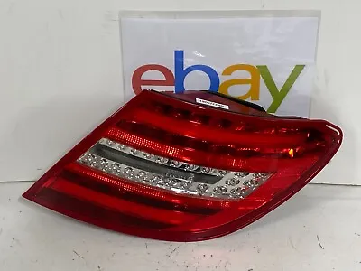 Mercedes Benz C Class Saloon W204 Face-lift Rear Tail Light Led Right 2048205864 • $149.41