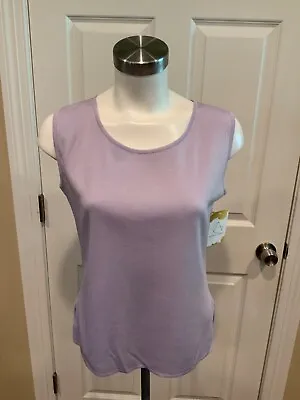 Exclusively Misook Petite Light Purple Tank Top Size Small (Petite) • $34