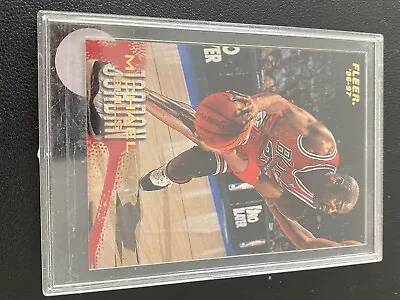 96-97 Fleer Michael Jordan #13 (Rear MVP) Mint Condition • $30