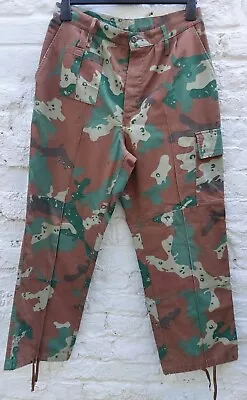 SANDF South African National Defence Force Soldier 2000 Camo Trousers • £60