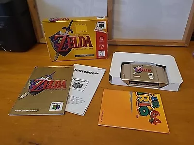 The Legend Of Zelda Ocarina Of Time Nintendo 64 (N64) - Boxed Complete  • $349.99
