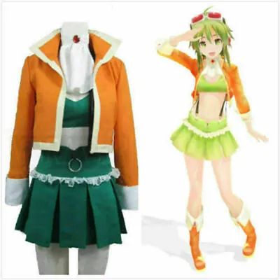 Gumi Megpoid Halloween Dress Cosplay Costume Custom Made • $25.99