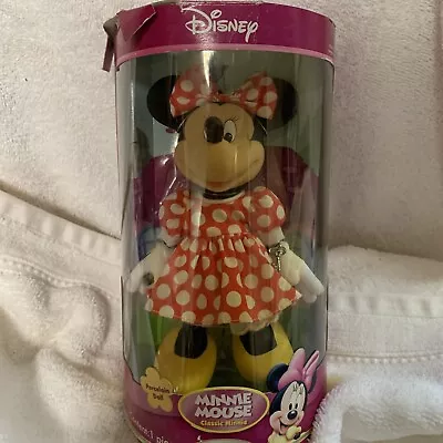 Brass Key Porcelain Doll Classic Minnie Mouse Toy Collections • $18