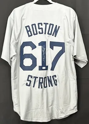 Jonny Gomes Signed Boston Strong Red Sox Jersey (JSA) • $64.79