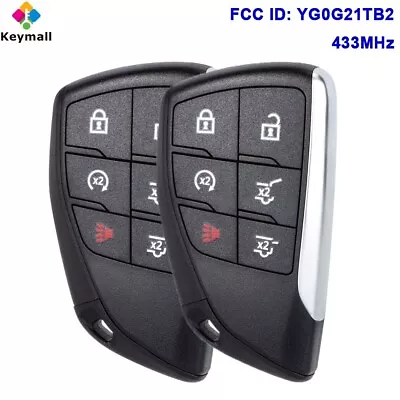 YG0G21TB2 Smart Remote Key Fob For GMC Yukon XL Denali Chevrolet Suburban Tahoe • $50.87