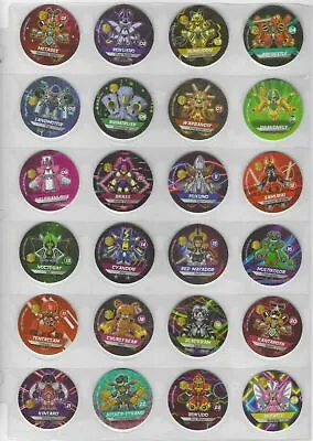 MEDABOTS POGS FLIPS Complete Set 53/53 PERU 2020 Taps Pogs Flips Collection  • $39.99