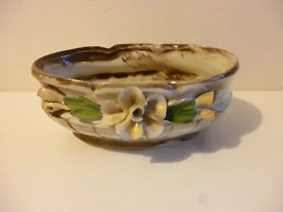 Capodimonte Vintage Oval Floral Decorated Dish Vgc • £16.99