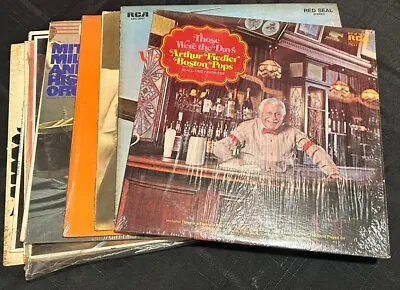 Lot Of 10 12” Vintage Vinyl Records • $9.99