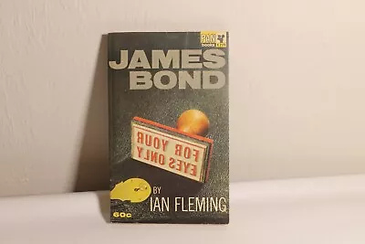 FOR YOUR EYES ONLY Vintage 007 James Bond Paperback Ian Fleming Pan Books 1963 • $14.99