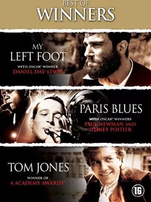 My Left Foot / Paris Blues / Tom Jones NEW PAL 3-DVD BoxSet Jim Sheridan • $32.99