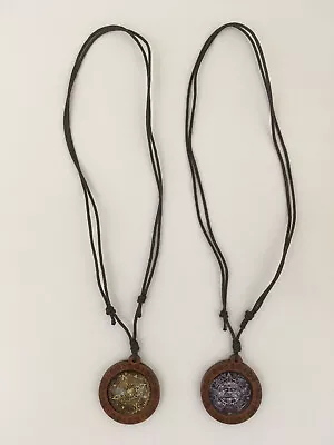 Mayan Aztec Necklace Pendant Jewelry - TWO Necklaces • $14.99