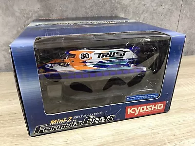 OLD Super Rare Kyosho MINI-Z Racer Formula Boat TRUST #30 Readyset   From Japan • $613.77