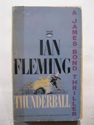 Thunderball By Ian Fleming James Bond Signet Book 1964 Paperback Fifteenth Print • $15.98