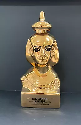 Michter's Goddess Selket Whiskey Decanter 3rd King Tut Series 1980 Vtg Egyptian • $39.95