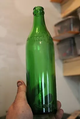 Vintage Apx. 12 Oz. Green CLICQUOT CLUB Beverage Bottle Item # A - 1900 • $18.99