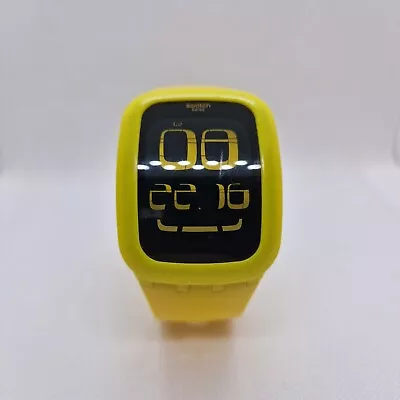 SWATCH SWISS TOUCH DIGITAL WATCH  - Yellow Edition - Read Description  • £39.99