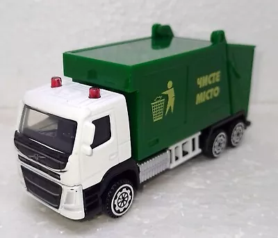 Volvo City Truck. Garbage Truck. Diecast Metal Model Scale 1:72 • $9.95