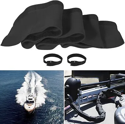 $18.88 • Buy Neoprene Trolling Motor Sock Cable Drive Sleeve Cord Protector Wrap For Outboard