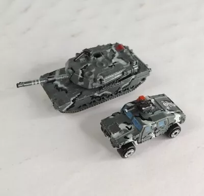 Micro Machines M1a1 Abrams Tank & M1045 Humvee Terror Troops Lot Of 2 • $14.99