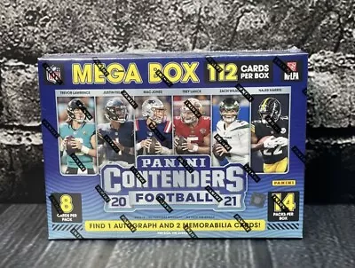 2021 Panini Contenders Football Mega Box Auto Per Box! Rookie Tickets! Sealed ✅ • $79.99