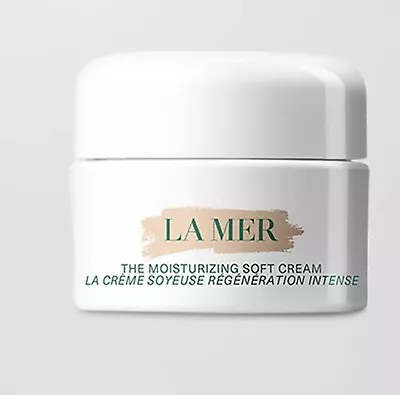 LA MER The Moisturizing Soft Cream - Anti-Aging - Travel Sized .24 Oz / 7 ML New • $19.98