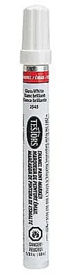 Testors 1/3 Oz Enamel Paint Marker Gloss White - Hobby Paint Marker - #2545c • $8.38