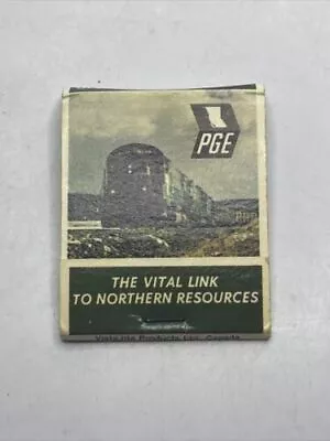 Pacific Great Eastern Railway Paper Matches (Very Rare) From 1970 (1 Pkg) • $6.99